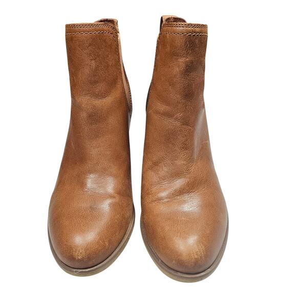 Timberland Brynlee Park Chelsea Boot Brown Leather Ankle Bootie Women's Size 8.5 - Picture 3 of 12